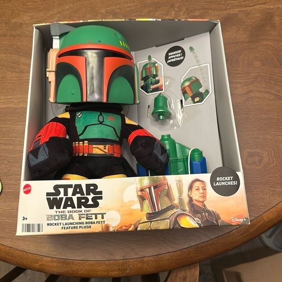 Star Wars Other - Star Wars Green and Red Stuffed Boba Fett Plush
